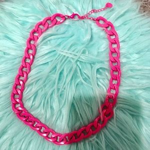 💖 hot pink chain